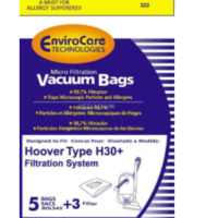 Hoover Type H30 Telios Bags (5 pack + 3)