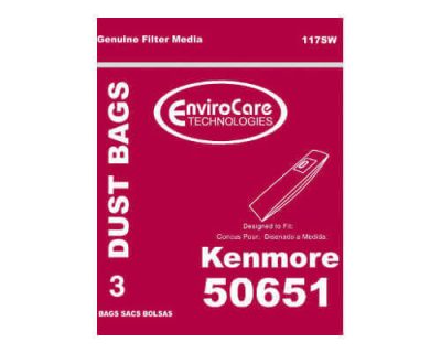 Kenmore Vacuum Bags 50651 (3 pack)