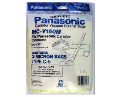 Panasonic Type C-5 Vacuum Bags MC-V150M
