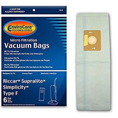 Riccar Type F Vacuum Cleaner Bags (18 bags)