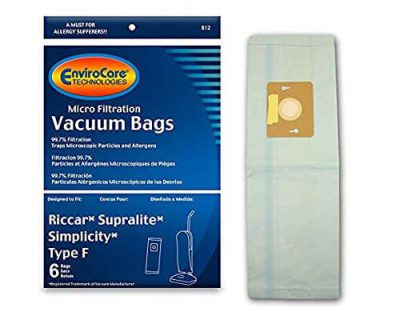 Riccar Type F Vacuum Cleaner Bags (18 bags)