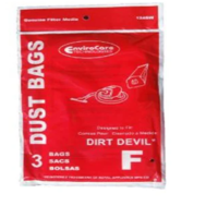 Dirt Devil Type F Canister Vacuum Bags (3 pack)