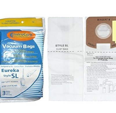 Eureka Style SL Vacuum Bags (3 pack)