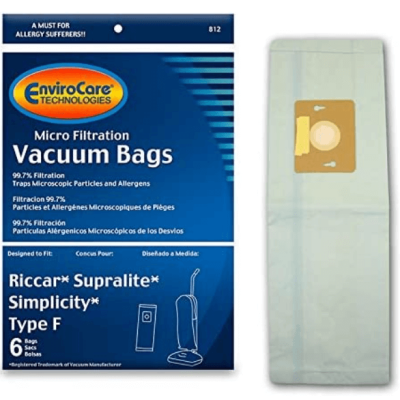 Simplicity Type F Freedom Vacuum Bags SF-6