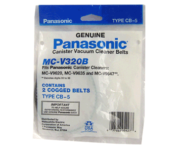 Panasonic Type CB-5 Vacuum Belt MC-V320B