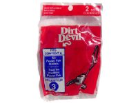 Dirt Devil Style 3 Canister Vacuum Belt (2 pack)