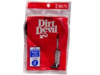 Dirt Devil Style 2 Corded Broom Vac Belt (2 pack)