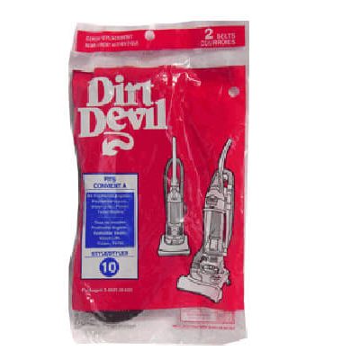 Dirt Devil Style 10 Vacuum Belt (2 pack)