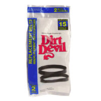 Dirt Devil Style 15 Vacuum Belt (2 pack)