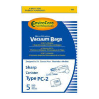 Sharp PC-2 Canister Vacuum Bags (5 pack)