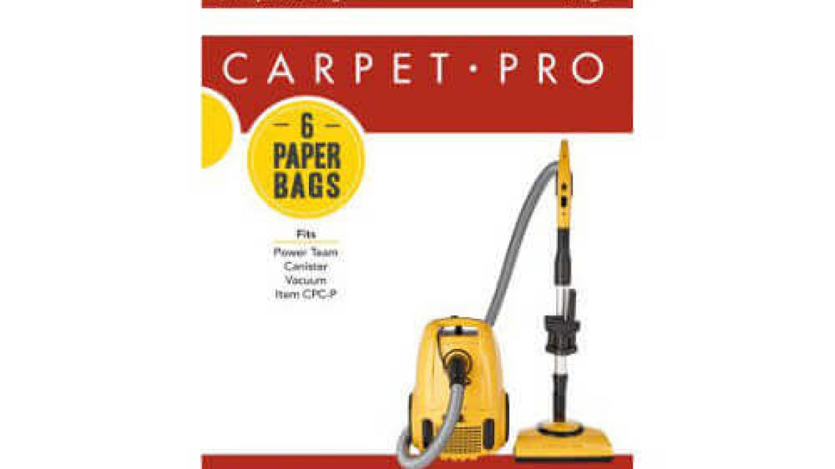 Carpet Pro Vacuum HEPA Bags CPH-6