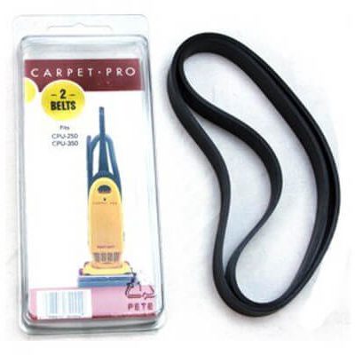 Carpet Pro CPU250-B2 Upright Vacuum Belt (2 pk)