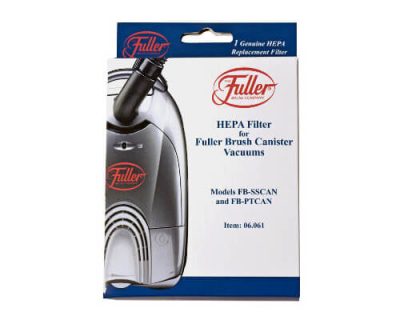 Fuller Brush Canister HEPA Filter 06-061