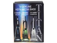 Titan TUV-H HEPA Vacuum Bags (6 pk)