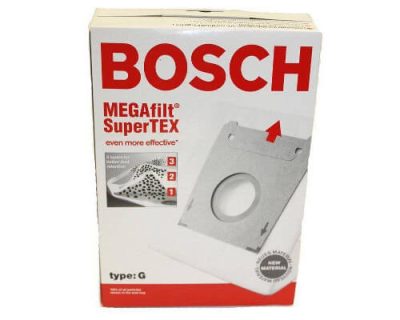 Bosch Type G Vacuum Bags (5 bags + filter)