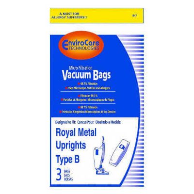 Royal Type B Vacuum Bags (3 pack) - Vacuum Supply Store