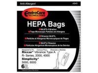 Fuller Brush Upright Vacuum Bags HEPA (6 bags)