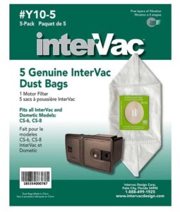 Genuine InterVac Dust Bags Y10-5 at Vacuum Supply Store