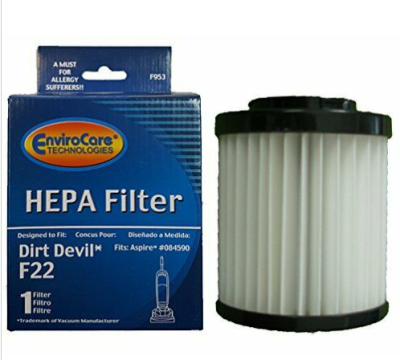EnviroCare Replacement Hepa Filter for Dirt Devil F-22