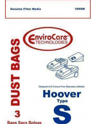 Hoover Type S Replacement Bags 109SW 3pk