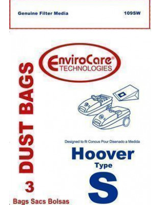 Hoover Type S Standard Replacement Bags 109SW