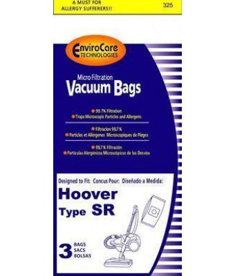 Hoover Type SR Replacement Micro Lined Bags 325