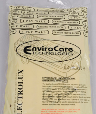 Electrolux type C 4 ply Replacement Paper Vacuum Bags 12pk 805FP