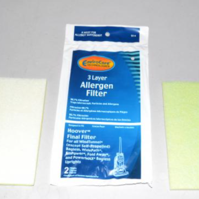 Hoover Windtunnel Upright 3 Layer Replacement Filter F914