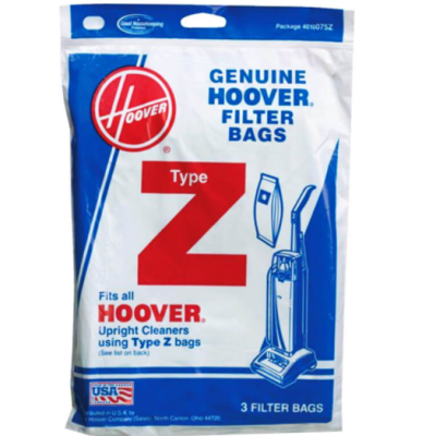 Hoover Type Z Vacuum Bags 3pk 857