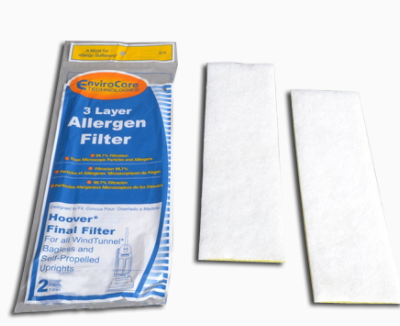 Hoover Long Foam Filter F915 2pk - Vacuum Supply Store