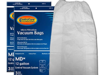Modern Day Central Vacuum 12 Gallon with Elastic Band Replacement Bags MD814L 3pk