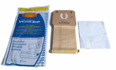 Electrolux Renaissance Style R Bags 6pk with 1 Filter 807
