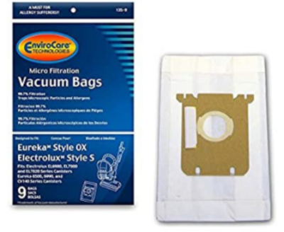 Electrolux Oxygen Harmony Canister Replacement Vacuum Bags 9pk 135-9