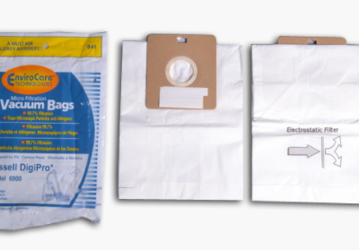 Bissell DigiPro Canister Vacuum Paper Bags 3pk ENV 841