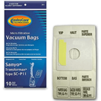 Sanyo Transformax Micro Replacement Vacuum Bags 10pk
