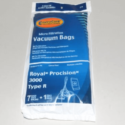 Royal R 7 plus 1pk Micro Env Canister Replacement Bags SD30060