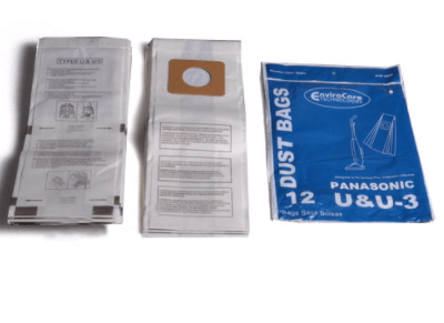 Panasonic U U-3 Env upright Replacement Vacuum Bags 12pk 816-12SW