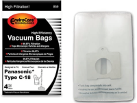 Panasonic Type C-18 Canister Allergen Replacement Bags 4pk 859