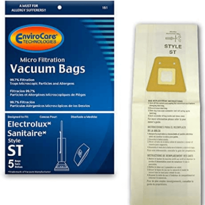 Eureka ST Micro ENV Upright Replacement Vacuum Bags 5pk