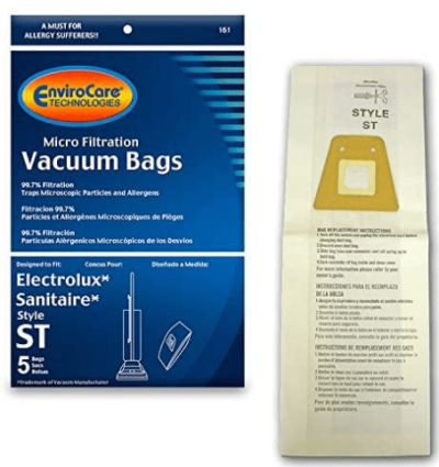 Eureka ST Micro ENV Upright Replacement Vacuum Bags 5pk