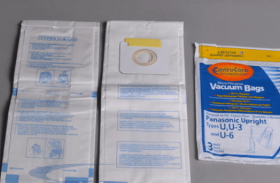 Panasonic U-3 U-6 Micro Replacement Vacuum Bags 3pk