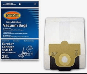 Eureka EX Canister Micro Replacement Vacuum Bags 3pk