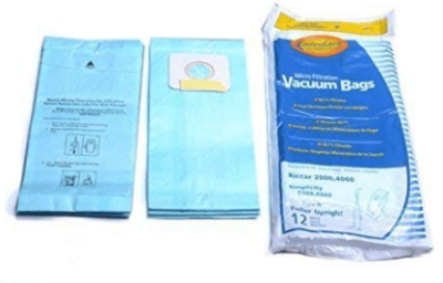 Riccar Type A Simplicity Micro Upright Replacement 2000 4000 6000 Vacuum Bags 12 pk 845-12