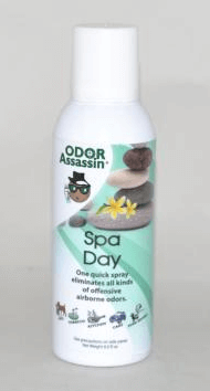 Odor Assassin Convenient Sprays Spa Day Odor Control Spray 8 oz. Liquid