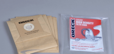 Oreck Quest Straight Suction Canister Vacuum Bags 12pk PK12MC1000
