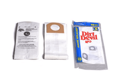 Dirt Devil Type G Hand Vacuum Bags 10pk 3010348001