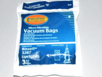 Bissell 3267 Upright Replacement Vacuum Bags 3pk 833