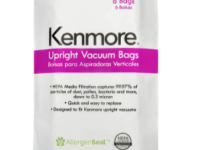 Kenmore 53294 Style O HEPA Cloth Vacuum Bags for Kenmore Upright Vacuum Cleaners 6 Pack White 53294