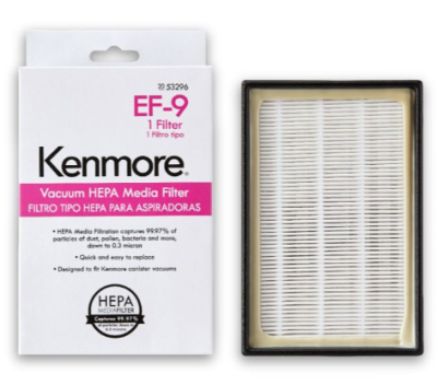 Kenmore HEPA Media Filter - EF-9 - KC38KDWCZV07