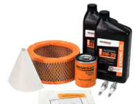 Generac Maintenance Kit with Proprietary 5W-20 Synthetic Oil for 12 – 17kW Air-Cooled Generators A0002075499